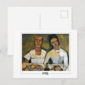Paula Modersohn-Becker #162 - Kunst Briefkaart (Voorkant / Achterkant)