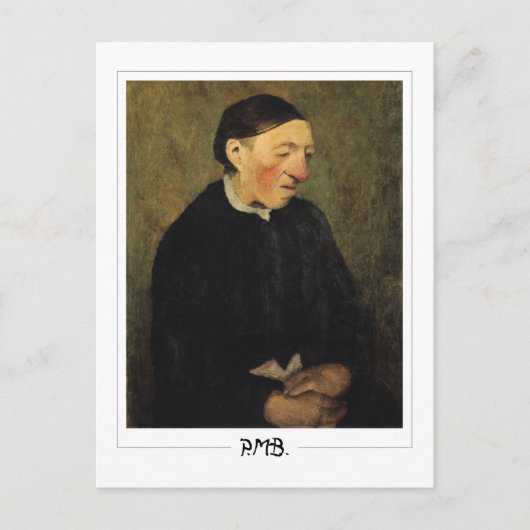 Paula Modersohn-Becker #174 - Fijne Kunst Briefkaart (Voorkant)