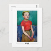 Paula Modersohn-Becker #176 - Fijne Kunst Briefkaart (Voorkant / Achterkant)