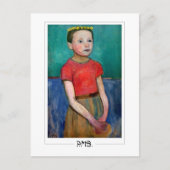 Paula Modersohn-Becker #176 - Fijne Kunst Briefkaart (Voorkant)