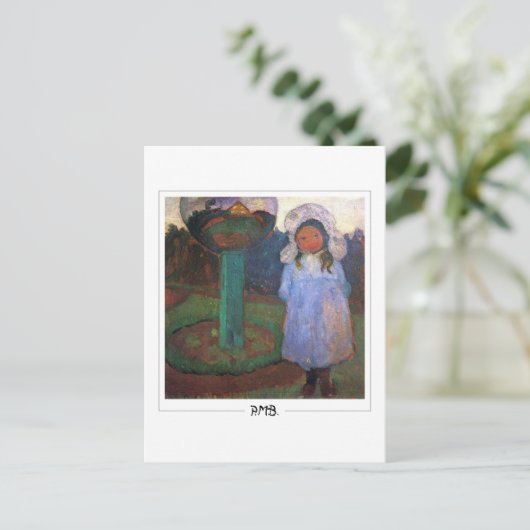 Paula Modersohn-Becker #179 - Fijne Kunst Briefkaart (Staand voorkant)
