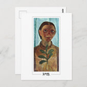 Paula Modersohn-Becker #192 - Fijne Kunst Briefkaart (Voorkant / Achterkant)