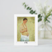 Paula Modersohn-Becker #1 - Fijne Kunst Briefkaart (Staand voorkant)