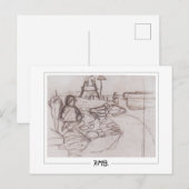 Paula Modersohn-Becker #40 - Kunstkunst Briefkaart (Voorkant / Achterkant)