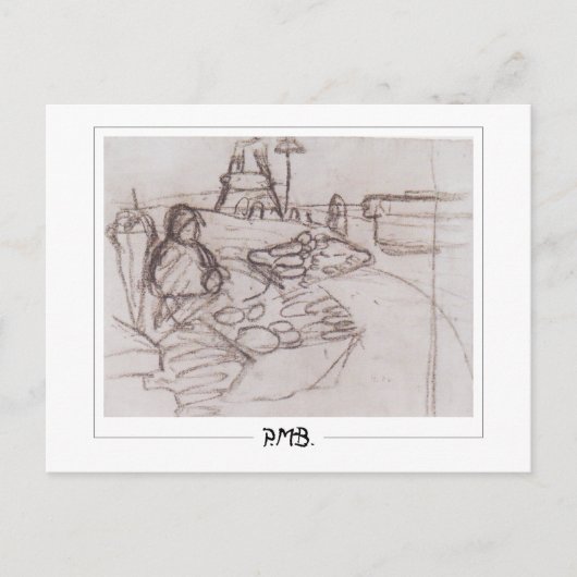 Paula Modersohn-Becker #40 - Kunstkunst Briefkaart (Voorkant)