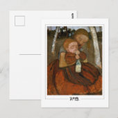 Paula Modersohn-Becker #5 - Kunst Briefkaart (Voorkant / Achterkant)