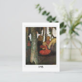 Paula Modersohn-Becker #75 - Fijne Kunst Briefkaart (Staand voorkant)