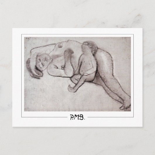 Paula Modersohn-Becker #78 - Fijne Kunst Briefkaart (Voorkant)