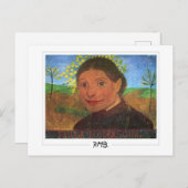 Paula Modersohn-Becker #92 - Fijne Kunst Briefkaart (Voorkant / Achterkant)