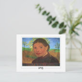 Paula Modersohn-Becker #92 - Kunst Briefkaart (Staand voorkant)