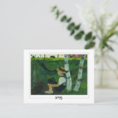 Paula Modersohn-Becker #9 - Fijne Kunst Briefkaart (Staand voorkant)