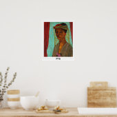 Paula Modersohn-Becker Zedign Art Poster #10 (Keuken)