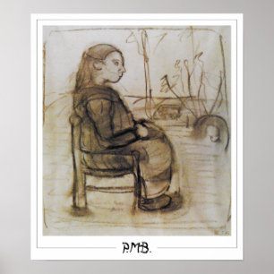 Paula Modersohn-Becker Zedign Art Poster #105