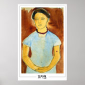 Paula Modersohn-Becker Zedign Art Poster #108 (Voorkant)