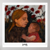 Paula Modersohn-Becker Zedign Art Poster #11 (Voorkant)