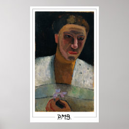 Paula Modersohn-Becker Zedign Art Poster #12