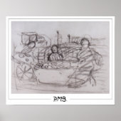 Paula Modersohn-Becker Zedign Art Poster #120 (Voorkant)