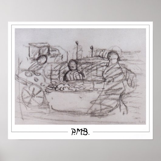 Paula Modersohn-Becker Zedign Art Poster #120 (Voorkant)