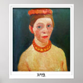 Paula Modersohn-Becker Zedign Art Poster #134 (Voorkant)