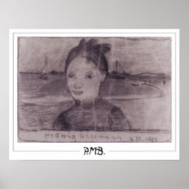Paula Modersohn-Becker Zedign Art Poster #137