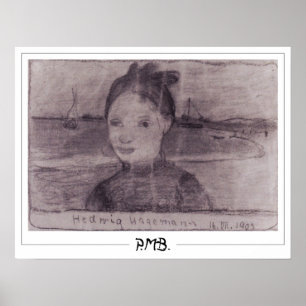 Paula Modersohn-Becker Zedign Art Poster #137