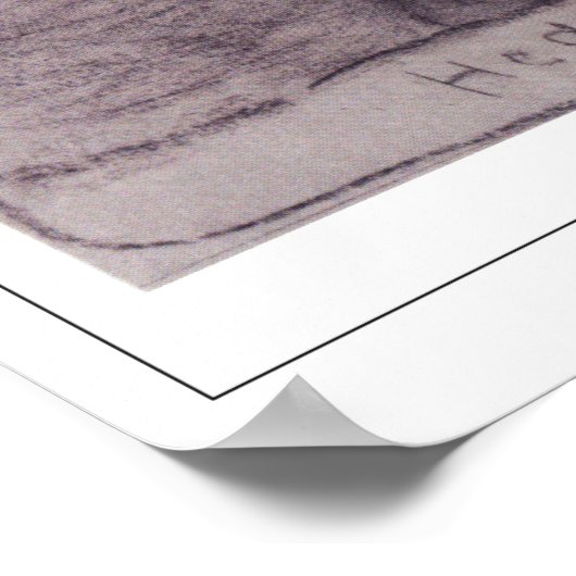 Paula Modersohn-Becker Zedign Art Poster #137 (Hoek)