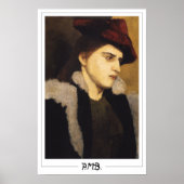 Paula Modersohn-Becker Zedign Art Poster #144 (Voorkant)