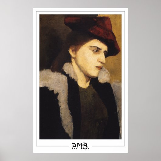 Paula Modersohn-Becker Zedign Art Poster #144 (Voorkant)