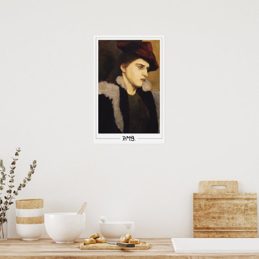 Paula Modersohn-Becker Zedign Art Poster #144 (Keuken)