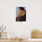 Paula Modersohn-Becker Zedign Art Poster #150 (Keuken)