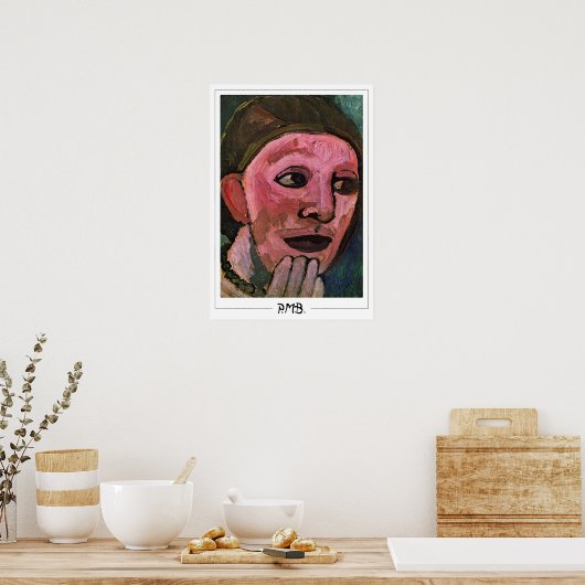 Paula Modersohn-Becker Zedign Art Poster #160 (Keuken)