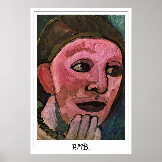 Paula Modersohn-Becker Zedign Art Poster #160 (Voorkant)