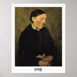 Paula Modersohn-Becker Zedign Art Poster #174