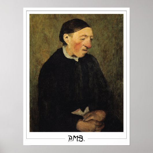 Paula Modersohn-Becker Zedign Art Poster #174 (Voorkant)