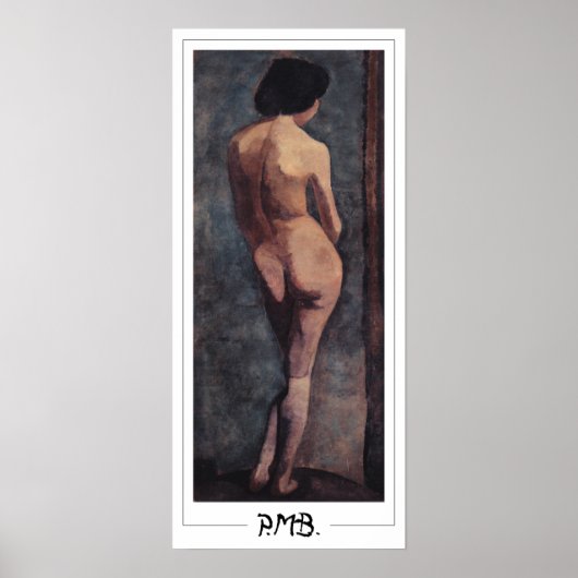 Paula Modersohn-Becker Zedign Art Poster #178 (Voorkant)