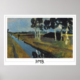 Paula Modersohn-Becker Zedign Art Poster #184