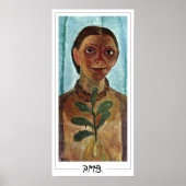 Paula Modersohn-Becker Zedign Art Poster #192 (Voorkant)