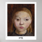 Paula Modersohn-Becker Zedign Art Poster #2 (Voorkant)