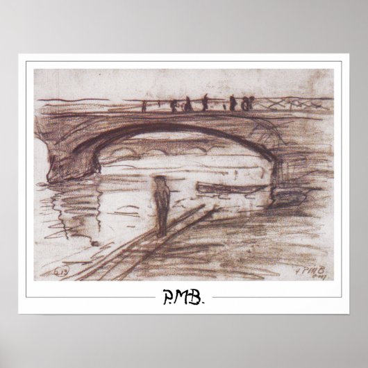 Paula Modersohn-Becker Zedign Art Poster #37 (Voorkant)