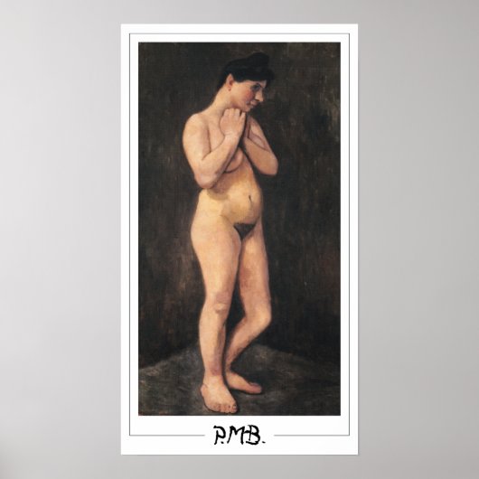 Paula Modersohn-Becker Zedign Art Poster #41 (Voorkant)