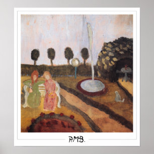Paula Modersohn-Becker Zedign Art Poster #68