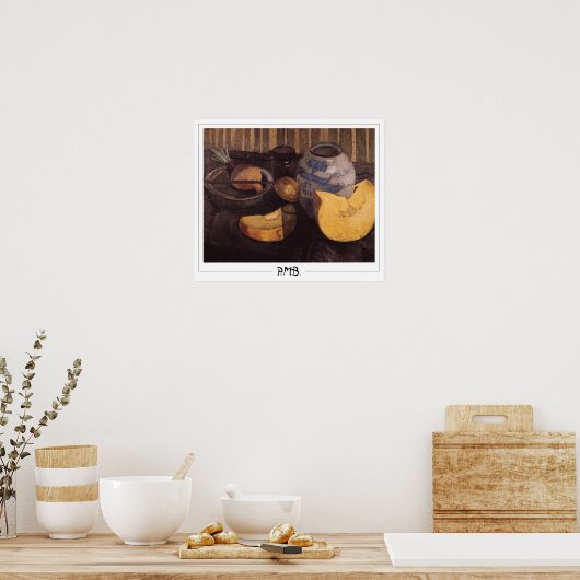 Paula Modersohn-Becker Zedign Art Poster #81 (Keuken)
