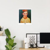 Paula Modersohn-Becker Zedign Kunstposter #134 Poster (Thuiskantoor)