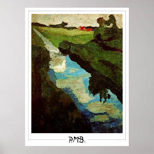 Paula Modersohn-Becker Zedign Kunstposter #180 Poster (Voorkant)