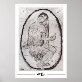 Paula Modersohn-Becker Zedign Kunstposter #187 Poster