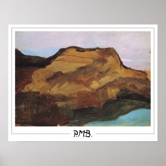 Paula Modersohn-Becker Zedign Kunstposter #23 Poster (Voorkant)