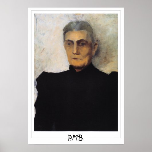 Paula Modersohn-Becker Zedign Kunstposter #31 Poster (Voorkant)