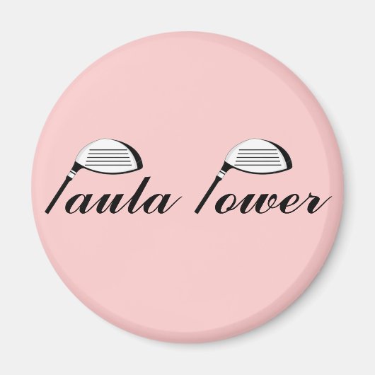 Paula Power - Paula Creamer Magneet (Voorkant)