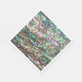 Paula Shell Abalone Natuurlijke Luncheon Papier Se Servet (Hoek)