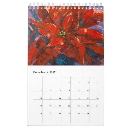 Paula Soper Fine Art 2022 Agenda Kalender (Dec 2027)